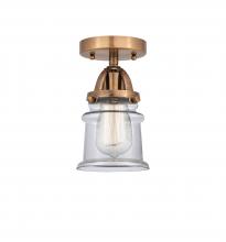 Innovations Lighting 288-1C-AC-G182S - Canton - 1 Light - 5 inch - Antique Copper - Semi-Flush Mount