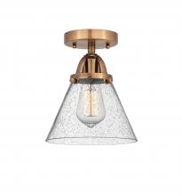 Innovations Lighting 288-1C-AC-G44 - Cone - 1 Light - 8 inch - Antique Copper - Semi-Flush Mount