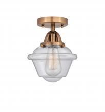 Innovations Lighting 288-1C-AC-G534 - Oxford - 1 Light - 8 inch - Antique Copper - Semi-Flush Mount