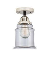 Innovations Lighting 288-1C-BPN-G182 - Canton - 1 Light - 6 inch - Black Polished Nickel - Semi-Flush Mount