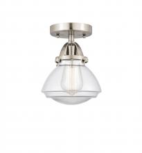 Innovations Lighting 288-1C-SN-G322 - Olean - 1 Light - 7 inch - Brushed Satin Nickel - Semi-Flush Mount