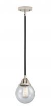 Innovations Lighting 288-1S-BPN-G204-6 - Beacon - 1 Light - 6 inch - Black Polished Nickel - Cord hung - Mini Pendant