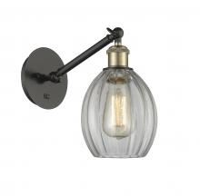 Innovations Lighting 317-1W-BAB-G82 - Eaton - 1 Light - 6 inch - Black Antique Brass - Sconce