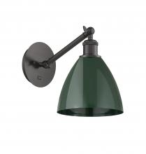  317-1W-OB-MBD-75-GR - Plymouth - 1 Light - 8 inch - Oil Rubbed Bronze - Sconce