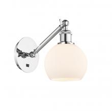 Innovations Lighting 317-1W-PC-G121-6 - Athens - 1 Light - 6 inch - Polished Chrome - Adjustable Sconce