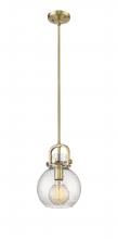 Innovations Lighting 410-1SS-BB-G410-8SDY - Newton Sphere - 1 Light - 8 inch - Brushed Brass - Mini Pendant