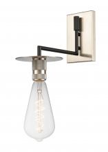  432-1W-BSN-BB-95-LED - Aurora - 1 Light - 6 inch - Black Satin Nickel - Sconce