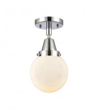 Innovations Lighting 447-1C-PC-G201-6 - Beacon - 1 Light - 6 inch - Polished Chrome - Flush Mount