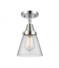 Innovations Lighting 447-1C-PC-G62 - Cone - 1 Light - 6 inch - Polished Chrome - Flush Mount