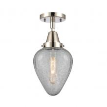 Innovations Lighting 447-1C-PN-G165 - Geneseo - 1 Light - 7 inch - Polished Nickel - Flush Mount