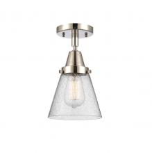 Innovations Lighting 447-1C-PN-G64 - Cone - 1 Light - 6 inch - Polished Nickel - Flush Mount