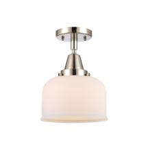 Innovations Lighting 447-1C-PN-G71 - Bell - 1 Light - 8 inch - Polished Nickel - Flush Mount