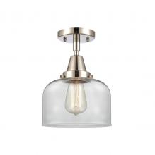 Innovations Lighting 447-1C-PN-G72 - Bell - 1 Light - 8 inch - Polished Nickel - Flush Mount