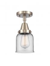 Innovations Lighting 447-1C-SN-G52 - Bell - 1 Light - 5 inch - Brushed Satin Nickel - Flush Mount