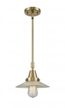 Innovations Lighting 447-1S-AB-G2 - Halophane - 1 Light - 9 inch - Antique Brass - Mini Pendant