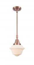 Innovations Lighting 447-1S-AC-G531 - Oxford - 1 Light - 8 inch - Antique Copper - Mini Pendant