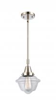 Innovations Lighting 447-1S-PN-G532 - Oxford - 1 Light - 8 inch - Polished Nickel - Mini Pendant