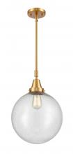 Innovations Lighting 447-1S-SG-G204-12 - Beacon - 1 Light - 12 inch - Satin Gold - Mini Pendant