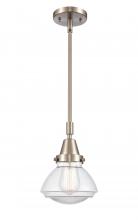 Innovations Lighting 447-1S-SN-G322 - Olean - 1 Light - 7 inch - Brushed Satin Nickel - Mini Pendant