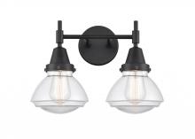 Innovations Lighting 447-2W-BK-G322 - Olean - 2 Light - 16 inch - Matte Black - Bath Vanity Light