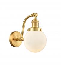 Innovations Lighting 515-1W-SG-G201-6 - Beacon - 1 Light - 6 inch - Satin Gold - Sconce