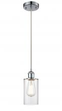 Innovations Lighting 516-1P-PC-G802 - Clymer - 1 Light - 4 inch - Polished Chrome - Cord hung - Mini Pendant