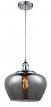 Innovations Lighting 516-1P-PC-G93-L - Fenton - 1 Light - 11 inch - Polished Chrome - Cord hung - Mini Pendant