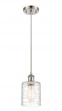 Innovations Lighting 516-1P-SN-G1113 - Cobbleskill - 1 Light - 5 inch - Brushed Satin Nickel - Cord hung - Mini Pendant