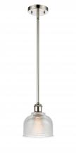 Innovations Lighting 516-1S-PN-G412 - Dayton - 1 Light - 6 inch - Polished Nickel - Mini Pendant