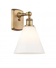 Innovations Lighting 516-1W-BB-GBC-81 - Berkshire - 1 Light - 8 inch - Brushed Brass - Sconce