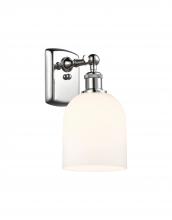 Innovations Lighting 516-1W-PC-G558-6GWH - Bella - 1 Light - 6 inch - Polished Chrome - Sconce