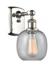 Innovations Lighting 516-1W-PN-G104 - Belfast - 1 Light - 6 inch - Polished Nickel - Sconce