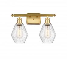 Innovations Lighting 516-2W-SG-G654-6 - Cindyrella - 2 Light - 16 inch - Satin Gold - Bath Vanity Light