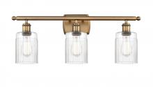 Innovations Lighting 516-3W-BB-G342 - Hadley - 3 Light - 25 inch - Brushed Brass - Bath Vanity Light