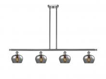 Innovations Lighting 516-4I-SN-G93 - Fenton - 4 Light - 48 inch - Brushed Satin Nickel - Cord hung - Island Light