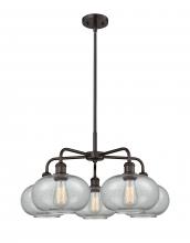 Innovations Lighting 516-5CR-OB-G247 - Gorham - 5 Light - 28 inch - Oil Rubbed Bronze - Chandelier