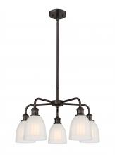  516-5CR-OB-G441 - Brookfield - 5 Light - 24 inch - Oil Rubbed Bronze - Chandelier