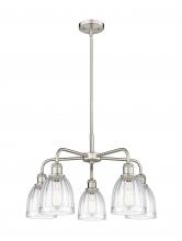  516-5CR-SN-G442 - Brookfield - 5 Light - 24 inch - Satin Nickel - Chandelier