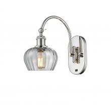 Innovations Lighting 518-1W-PN-G92 - Fenton - 1 Light - 7 inch - Polished Nickel - Sconce