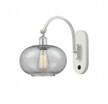 Innovations Lighting 518-1W-WPC-G247 - Gorham - 1 Light - 10 inch - White Polished Chrome - Sconce