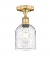 Innovations Lighting 616-1F-BB-G558-6SDY - Bella - 1 Light - 6 inch - Brushed Brass - Semi-Flush Mount