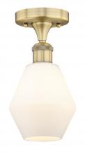 Innovations Lighting 616-1F-BB-G651-6 - Cindyrella - 1 Light - 6 inch - Brushed Brass - Semi-Flush Mount