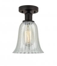  616-1F-OB-G2811 - Hanover - 1 Light - 6 inch - Oil Rubbed Bronze - Semi-Flush Mount