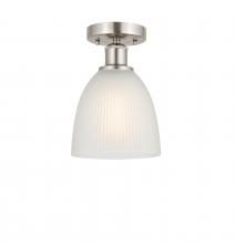 Innovations Lighting 616-1F-SN-G381 - Castile - 1 Light - 6 inch - Brushed Satin Nickel - Flush Mount