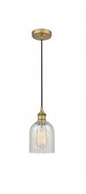 Innovations Lighting 616-1P-BB-G2511 - Caledonia - 1 Light - 5 inch - Brushed Brass - Cord hung - Mini Pendant