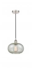 Innovations Lighting 616-1P-PN-G249 - Gorham - 1 Light - 10 inch - Polished Nickel - Cord hung - Mini Pendant