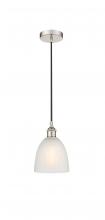 Innovations Lighting 616-1P-PN-G381 - Castile - 1 Light - 6 inch - Polished Nickel - Cord hung - Mini Pendant