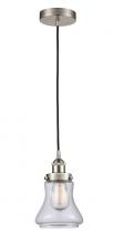 Innovations Lighting 616-1PH-SN-G192 - Bellmont - 1 Light - 6 inch - Brushed Satin Nickel - Cord hung - Mini Pendant