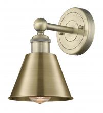  616-1W-AB-M8-AB - Smithfield - 1 Light - 7 inch - Antique Brass - Sconce