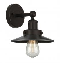 Innovations Lighting 616-1W-OB-M5-OB - Railroad - 1 Light - 8 inch - Oil Rubbed Bronze - Sconce